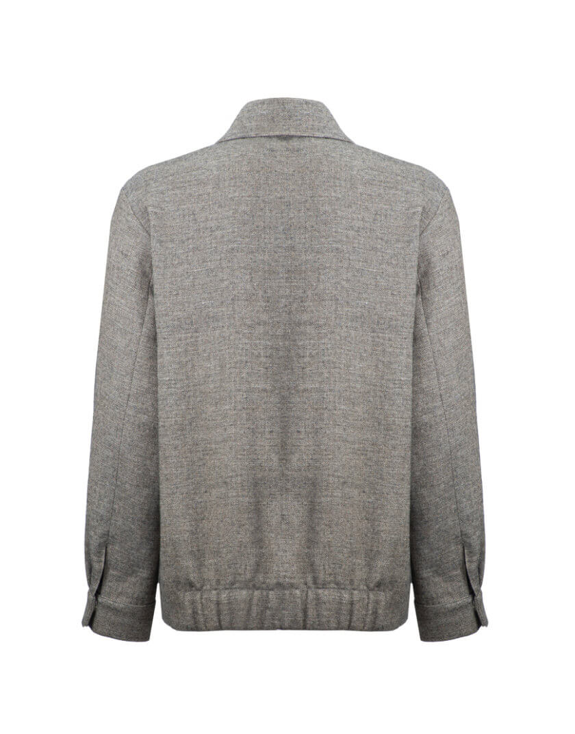 Куртка-бомбер Phoenix jacket 1314_01-Gray Beige, фото 1 - в интернет магазине KAPSULA