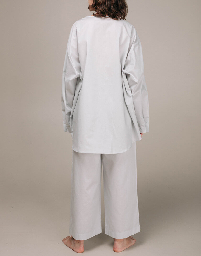Штани бавовняні жіночі сірі AR_SP_52, фото 1 - в интернет магазине KAPSULA
