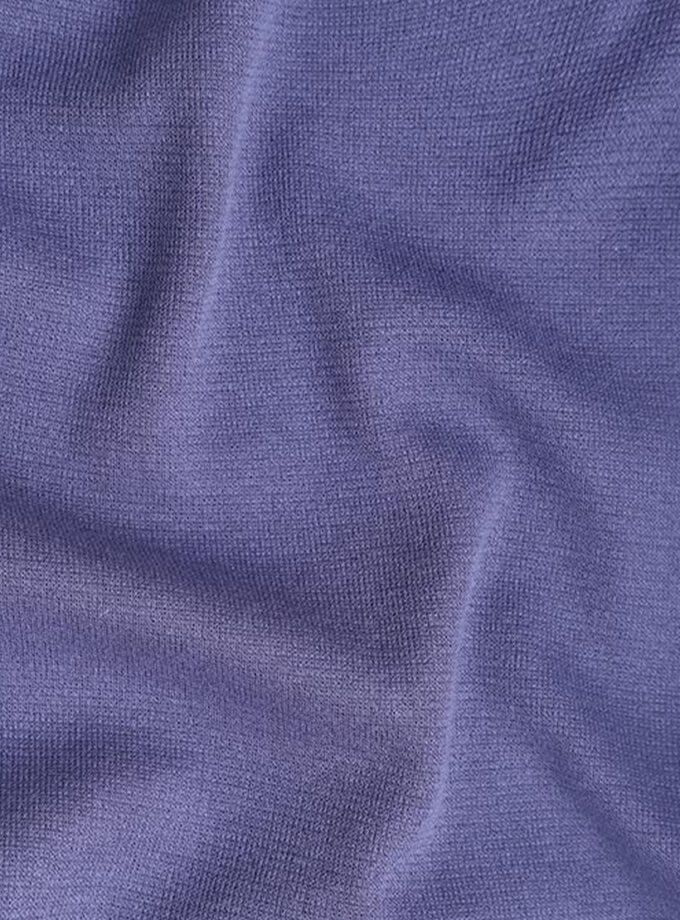 Оверсайз лонгслів з тонкої тканини синій NOMA_702023-blue, фото 1 - в интернет магазине KAPSULA