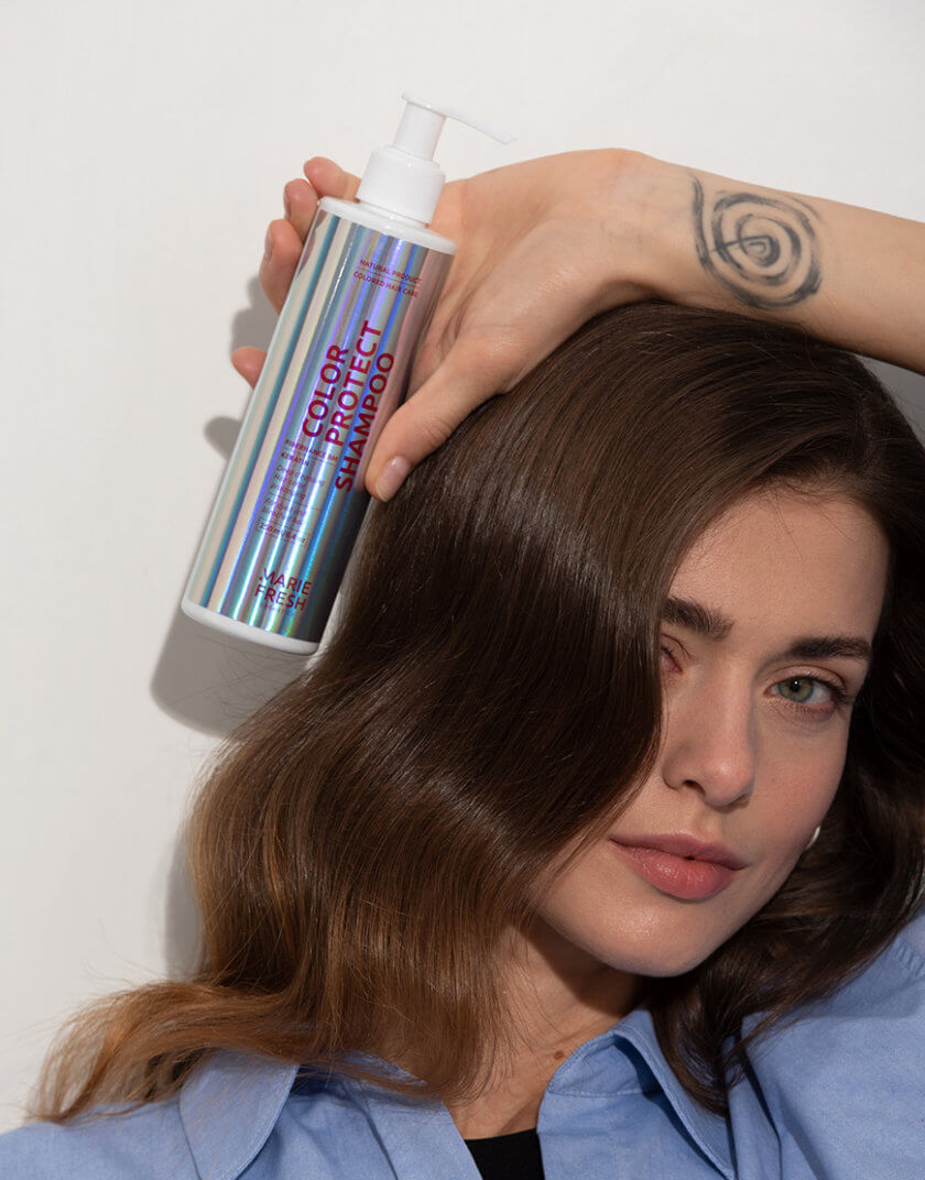 Шампунь Color Protect Marie Fresh  для фарбованого волосся 250 мл MRFC_cpsh-2-250, фото 1 - в интернет магазине KAPSULA