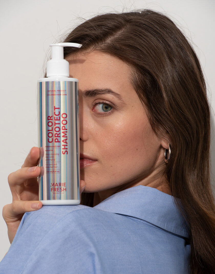Шампунь Color Protect Marie Fresh  для фарбованого волосся 250 мл MRFC_cpsh-2-250, фото 1 - в интернет магазине KAPSULA