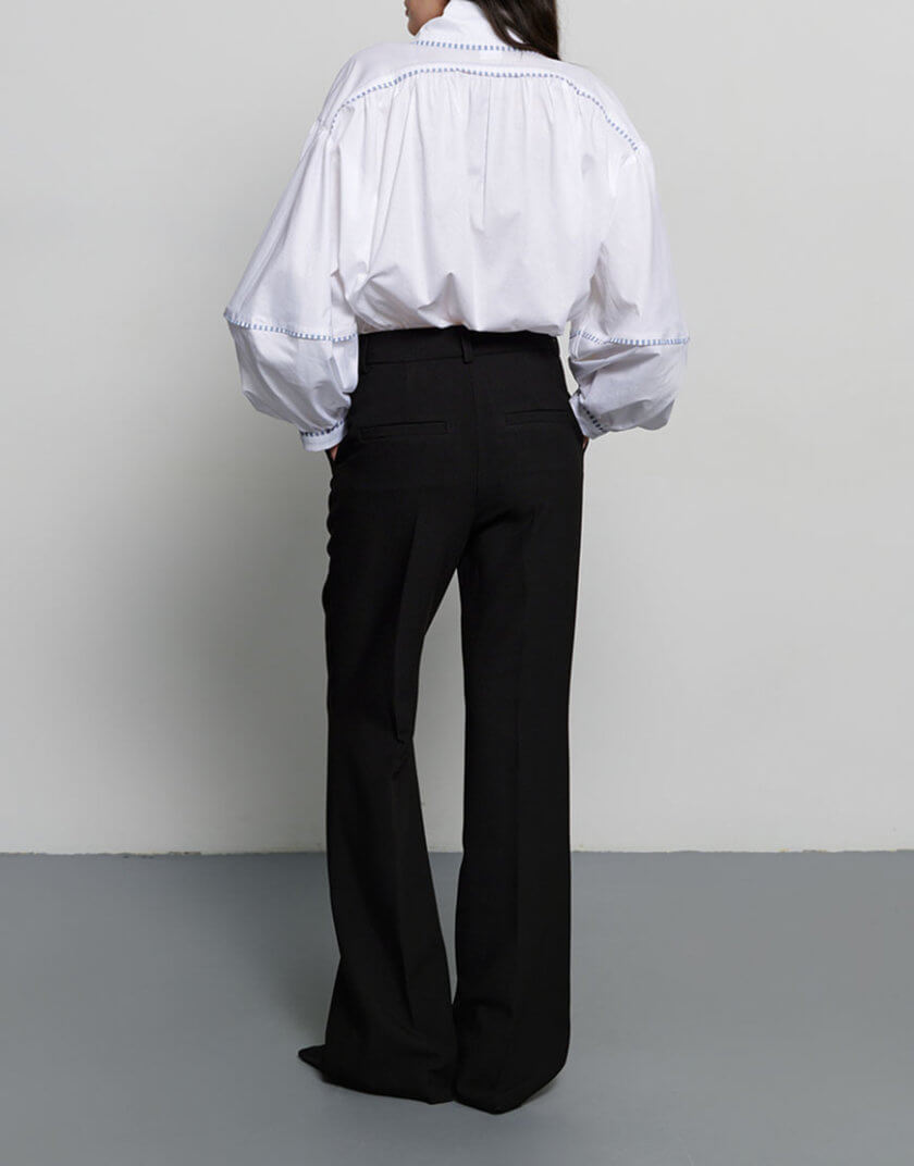 Чорні максі брюки AY_3759, фото 1 - в интернет магазине KAPSULA