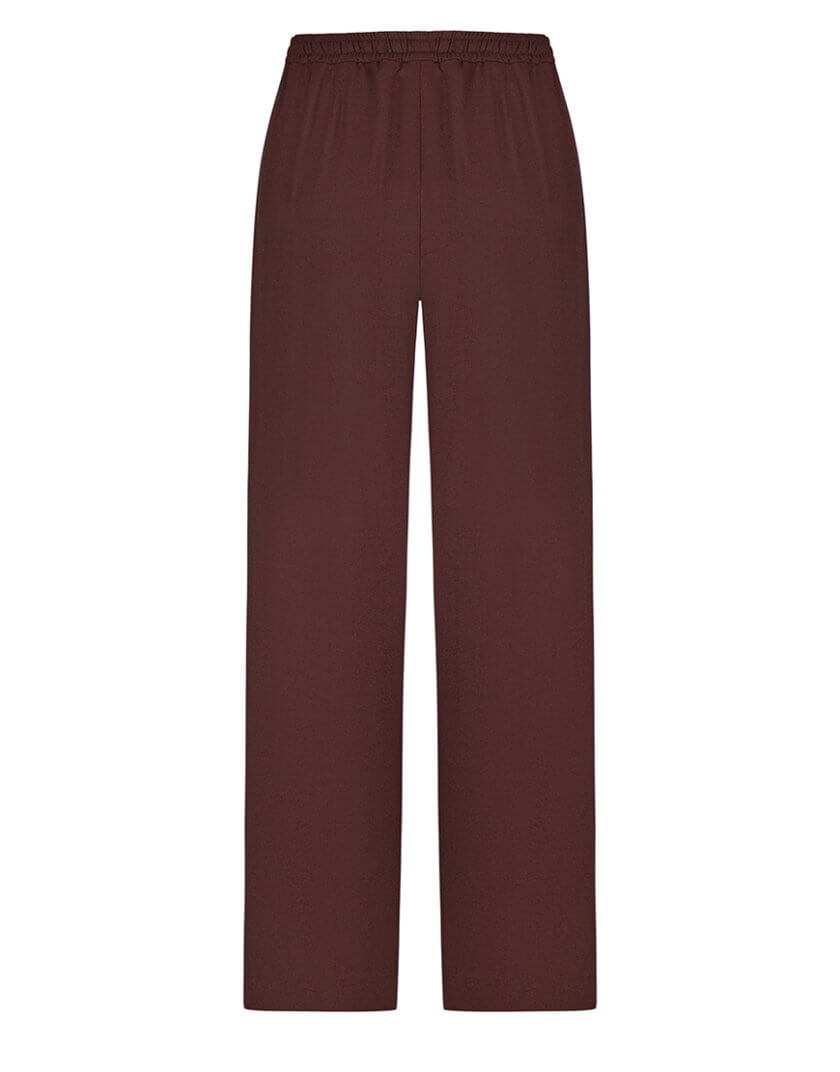 Льняні штани CHLT_Amalfi_Pants_ Chocolate, фото 1 - в интернет магазине KAPSULA