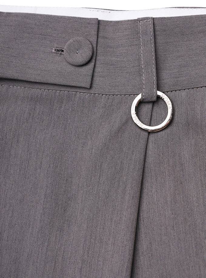 Сірі брюки NOMA_ 42023, фото 1 - в интернет магазине KAPSULA