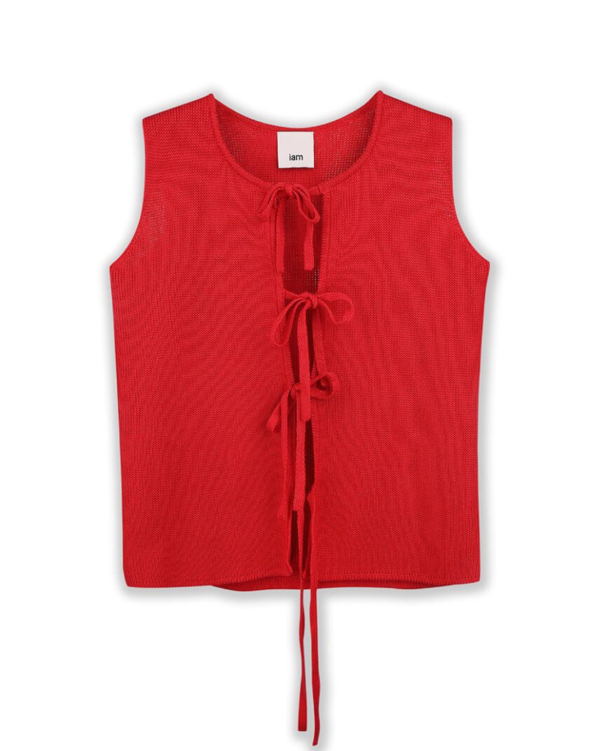 Топ Red Vest IAM_RD/VST, фото 1 - в интернет магазине KAPSULA
