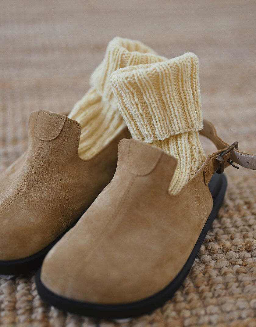 Шкарпетки Home з кашеміром – Yellow NN_070-500-03, фото 1 - в интернет магазине KAPSULA