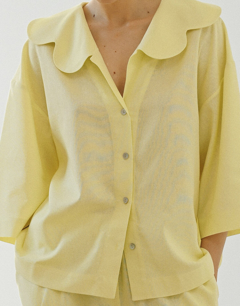 Сорочка Feelings - Yellow NN_001-900-04, фото 1 - в интернет магазине KAPSULA