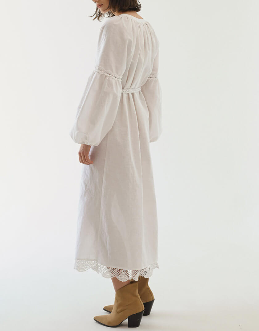 Сукня Podyh - White NN_092-100-01, фото 1 - в интернет магазине KAPSULA
