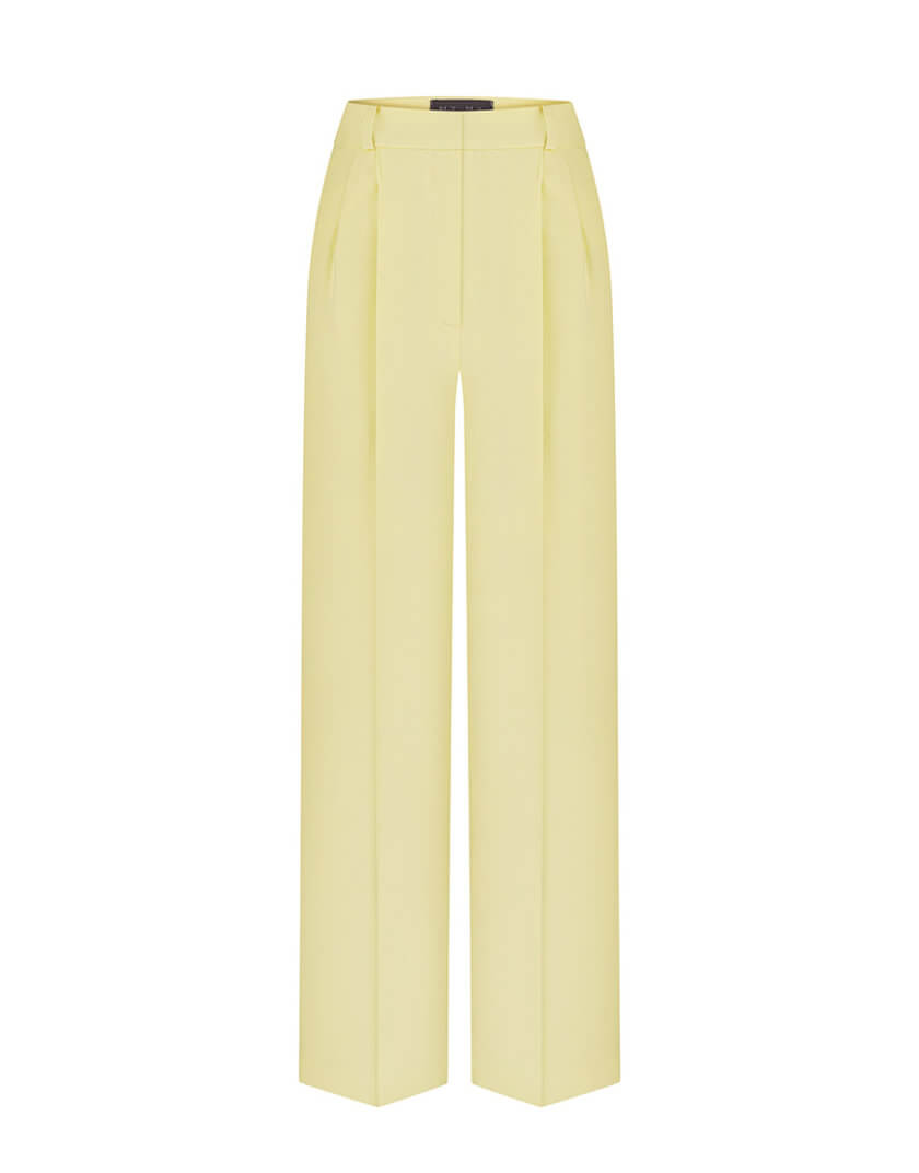 Штани-палаццо Kate жовті MC_ MY13724, фото 1 - в интернет магазине KAPSULA