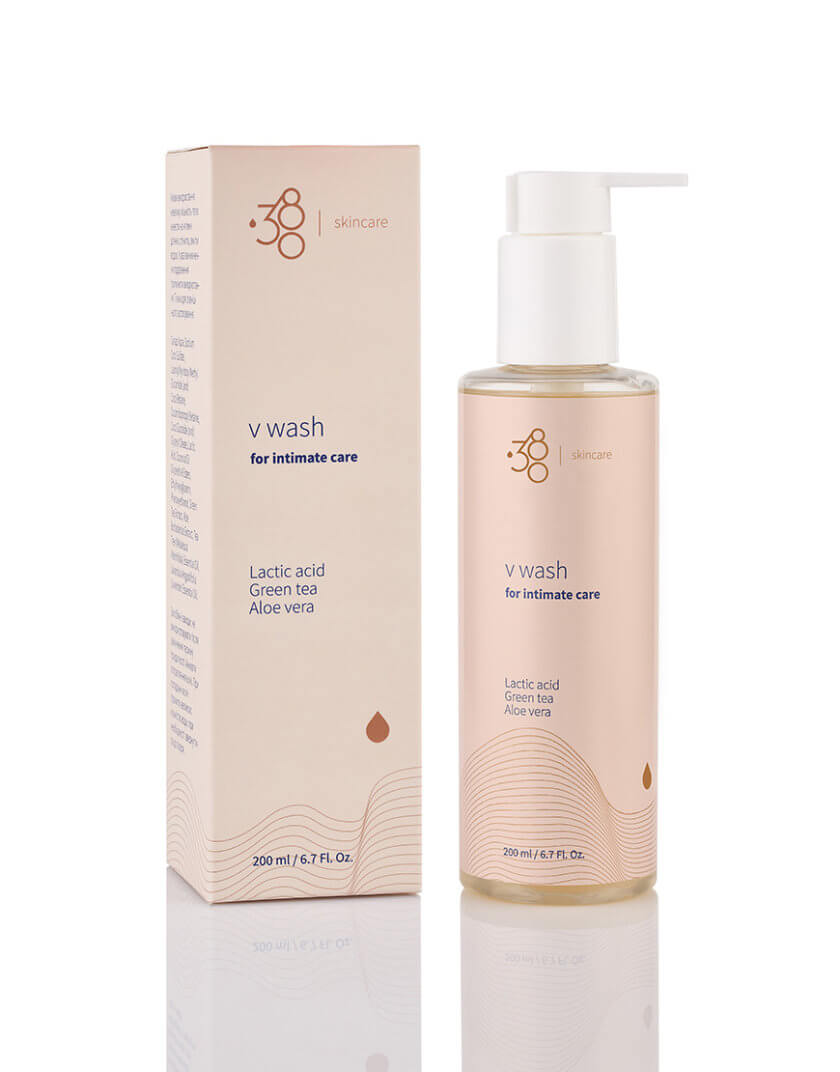 V wash for intimate care - Гель для інтимної гігієни з молочною кислотою SC_380237BF6, фото 1 - в интернет магазине KAPSULA