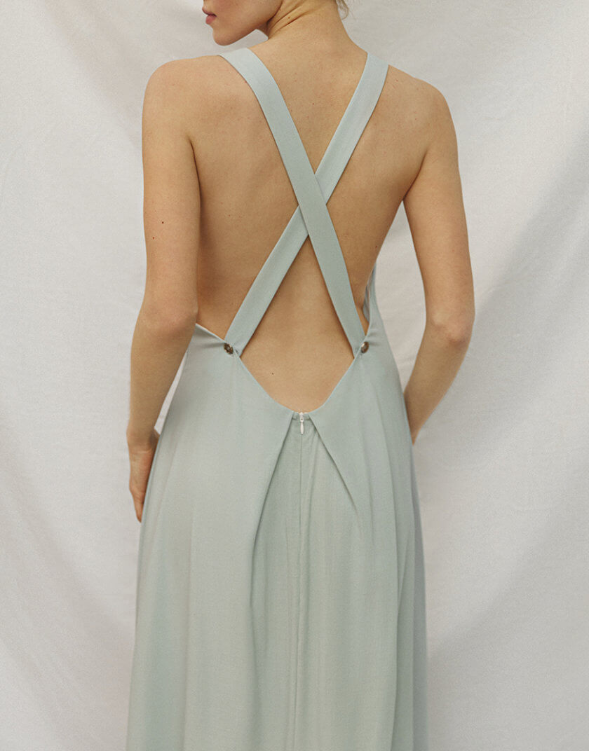 Сукня максі з відкритою спиною ESSENCE_TE24-15, фото 1 - в интернет магазине KAPSULA