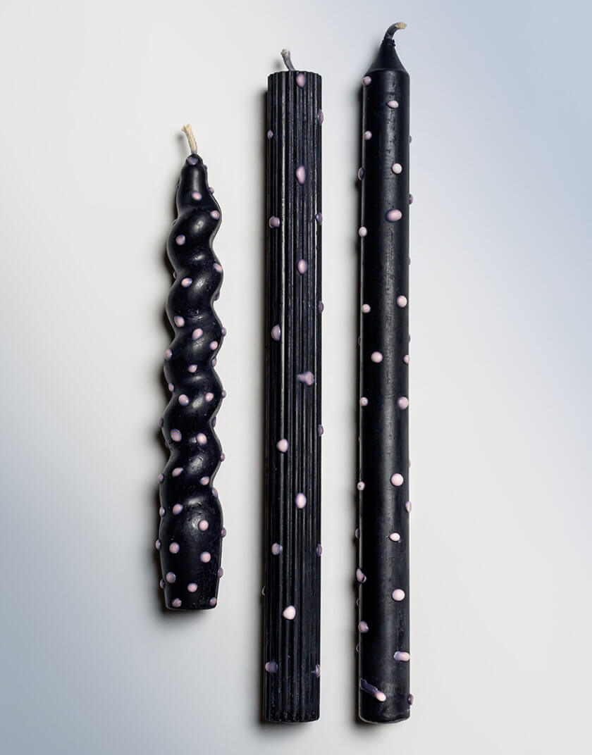 Набір з трьох свічок Dalmatian Taper FR_SET02, фото 1 - в интернет магазине KAPSULA