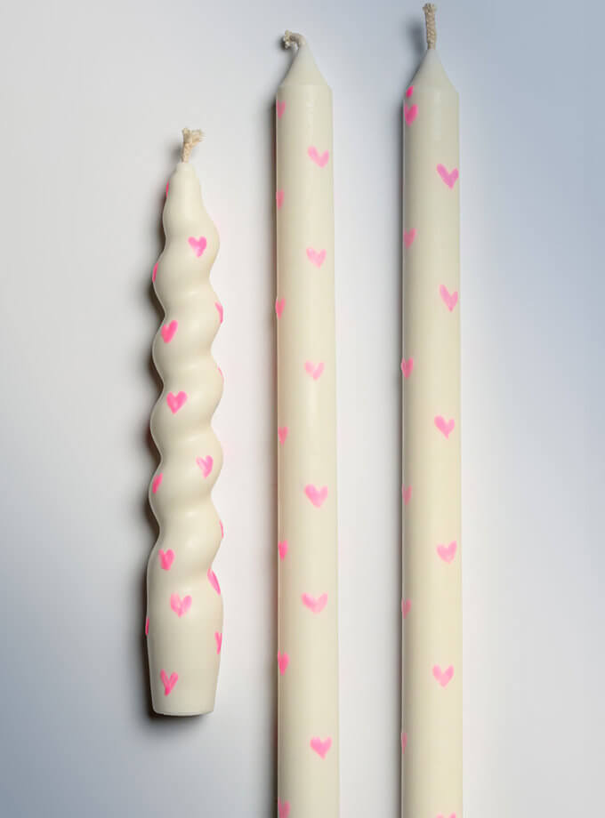 Набір з трьох свічок Love-is-Love Taper FR_SET03, фото 1 - в интернет магазине KAPSULA