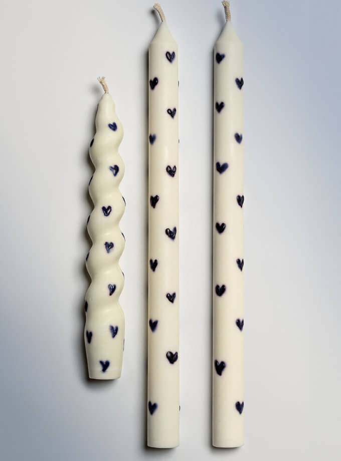 Набір з трьох свічок Love-is-Love Taper FR_SET05, фото 1 - в интернет магазине KAPSULA