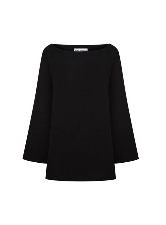 Сукня Ember міні чорна WH_ember-dress-mini-black-24, фото 1 - в интернет магазине KAPSULA