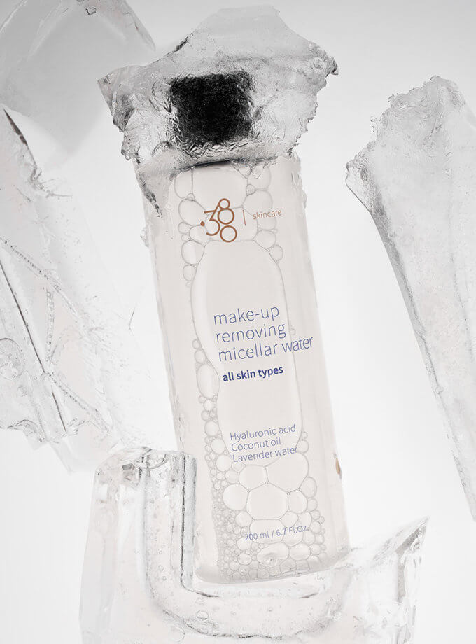 Make-up Removing Micellar Water - Міцелярна вода з гіалуроновою кислотою SC_380236FF4, фото 1 - в интернет магазине KAPSULA