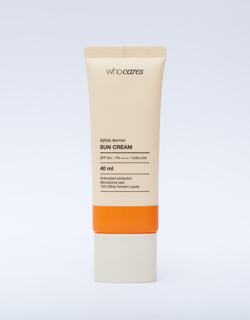 Сонцезахисний крем з антиоксидантним захистом WhoCares Bifida Barrier Sun Cream WC_5174, фото 1 - в интернет магазине KAPSULA