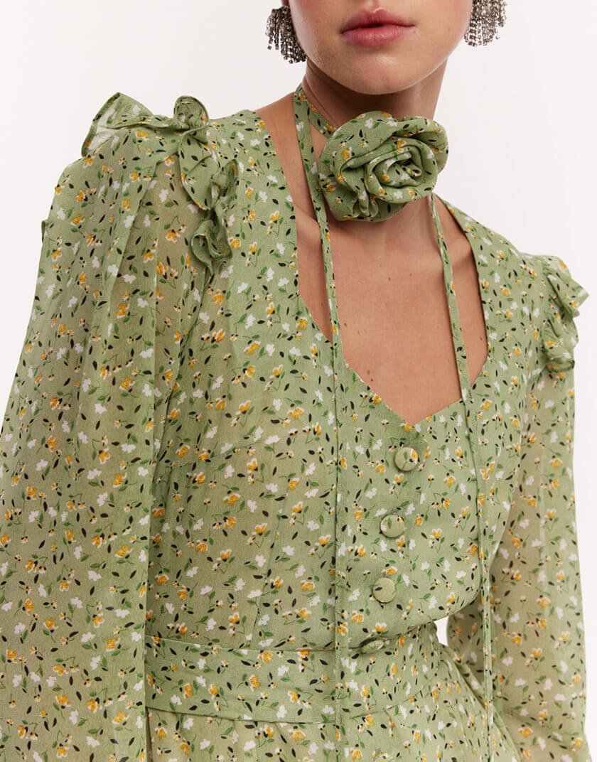 Сукня Agatha зелена MC_MY13224, фото 1 - в интернет магазине KAPSULA