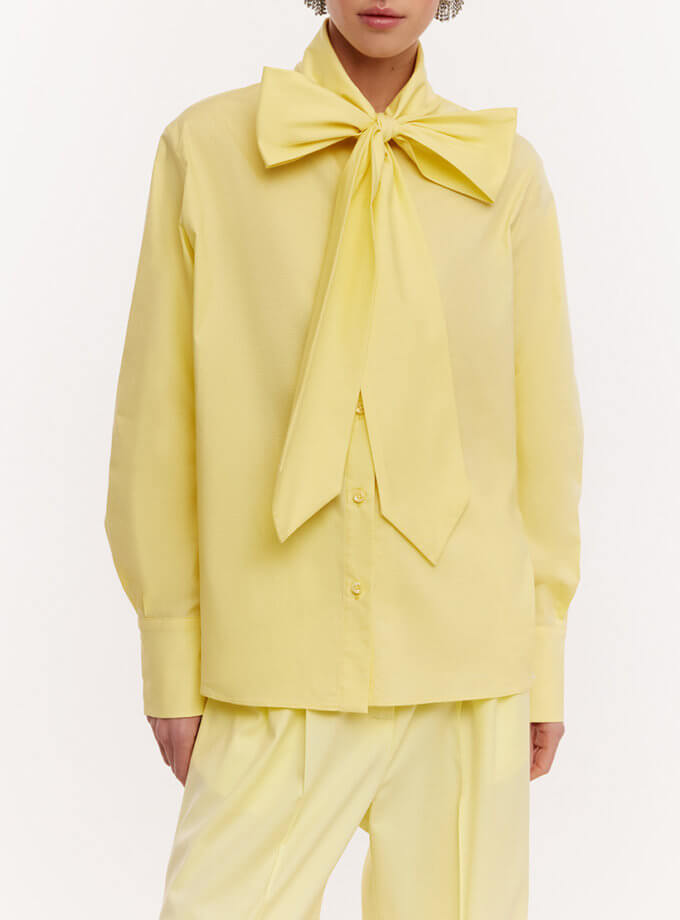 Сорочка Olivia жовта MC_MY14424, фото 1 - в интернет магазине KAPSULA