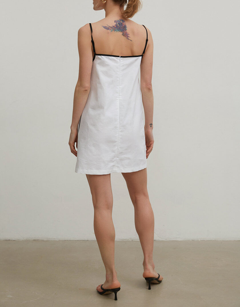 Сукня коротка з бавовни LAB_SS2414-1, фото 1 - в интернет магазине KAPSULA