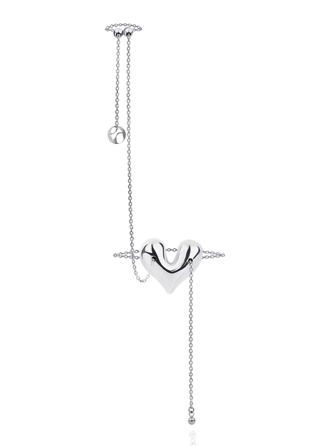 Браслет-трансформер Каріньо срібло ORX_bracelet_carino_white, фото 1 - в интернет магазине KAPSULA