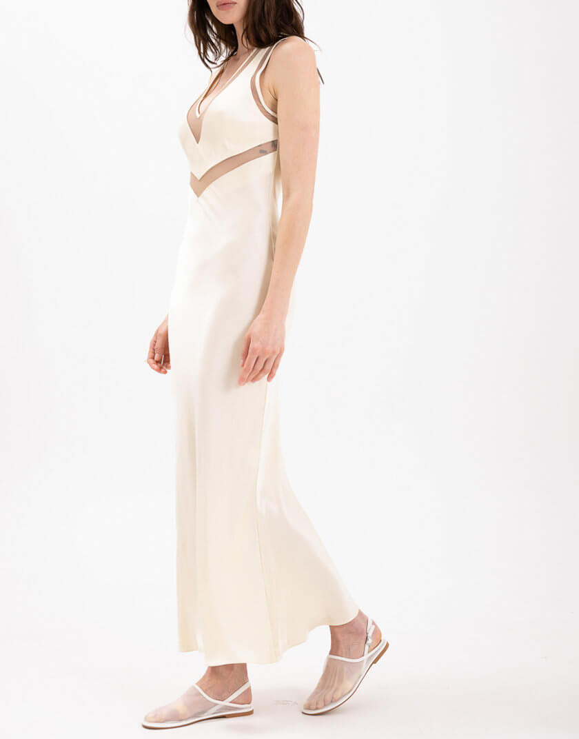 Міді-сукня з сатину WNDR_ss24_smdml_14, фото 1 - в интернет магазине KAPSULA