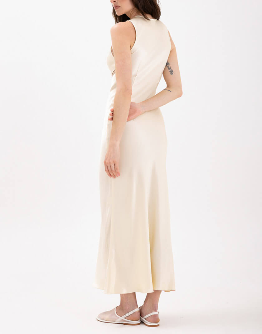 Міді-сукня з сатину WNDR_ss24_smdml_14, фото 1 - в интернет магазине KAPSULA