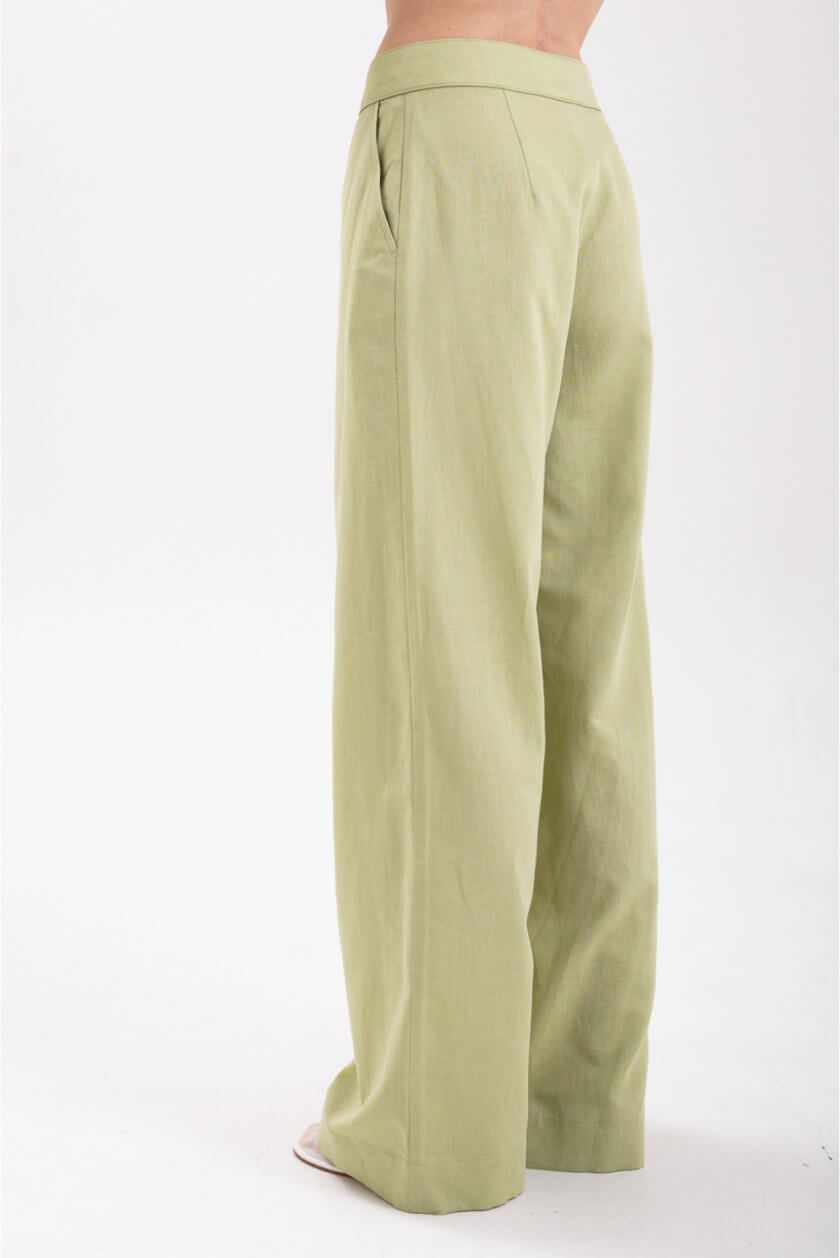 Широкі брюки з льону WNDR_ss24_wltps_4, фото 1 - в интернет магазине KAPSULA