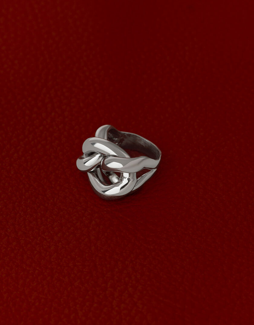Каблучка Tie в сріблі IVA_TIS01, фото 1 - в интернет магазине KAPSULA