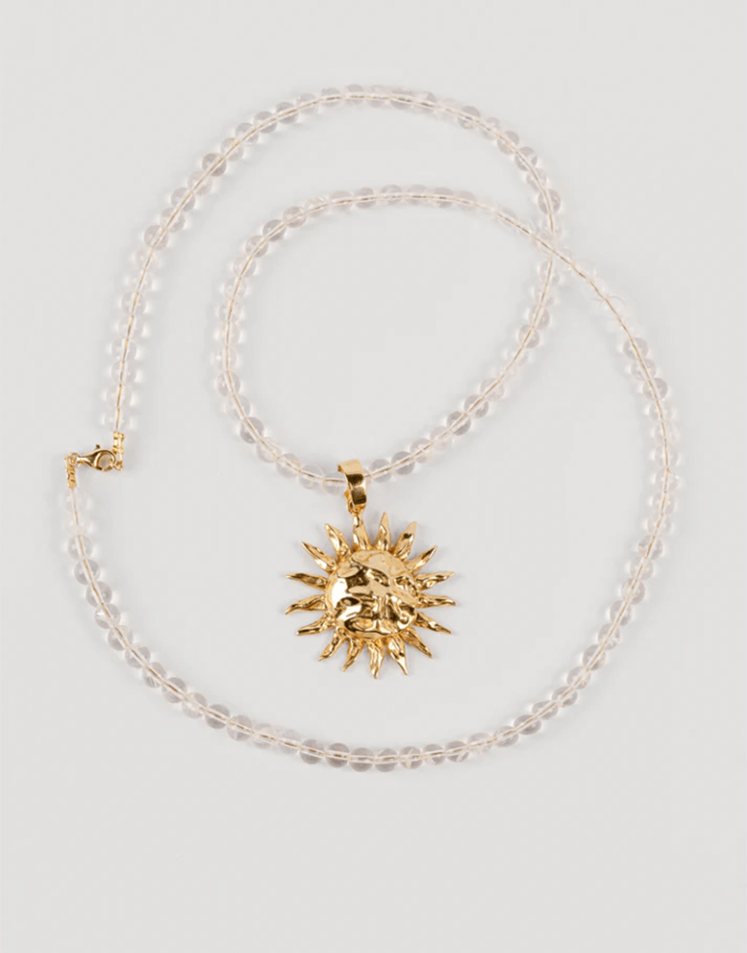 Підвіс Сонце Великої Скіфії з намистинами NGD_acc-neck-skif-bead, фото 1 - в интернет магазине KAPSULA