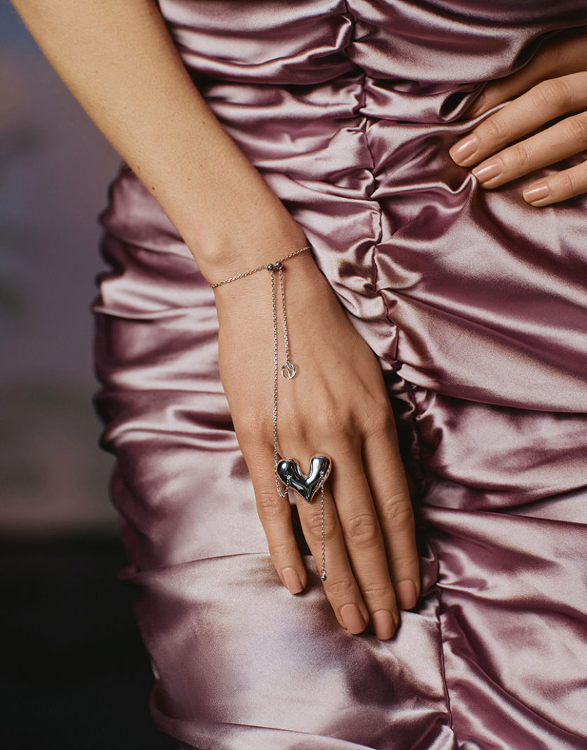 Браслет-трансформер Каріньо срібло ORX_bracelet_carino_white, фото 1 - в интернет магазине KAPSULA