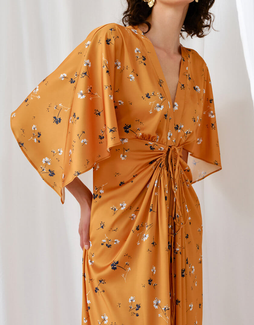 Сукня з квітковим принтом oun_R-SS22-11, фото 1 - в интернет магазине KAPSULA