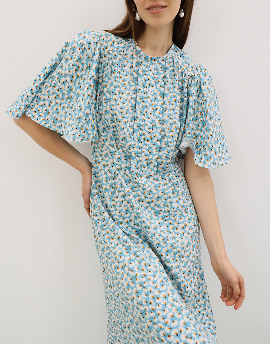 Легка блакитна сукня AY_3803, фото 1 Легка блакитна сукня AY_3803, фото 1 - в интернет магазине KAPSULA