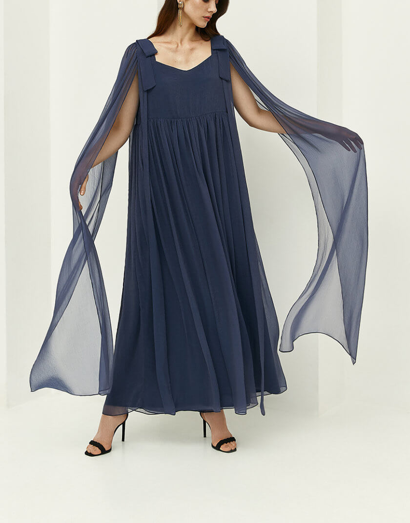 Сукня максі oun_F-SS22-11, фото 1 - в интернет магазине KAPSULA