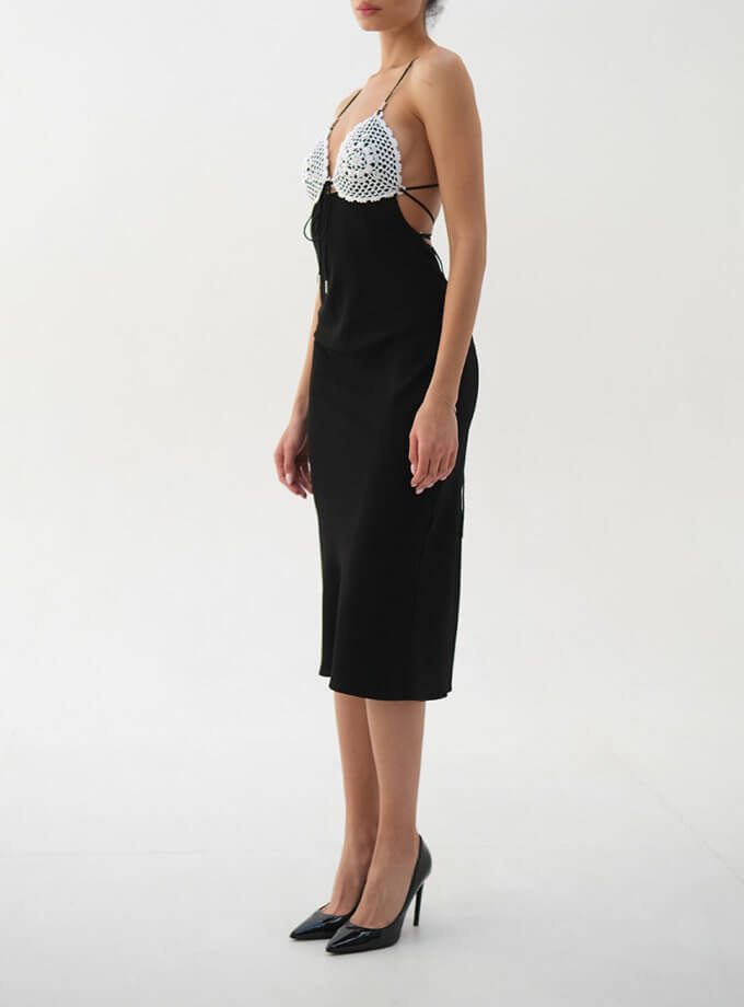Сукня з в'язаними чашками GNPT_DMichelle_SS24_9, фото 1 - в интернет магазине KAPSULA