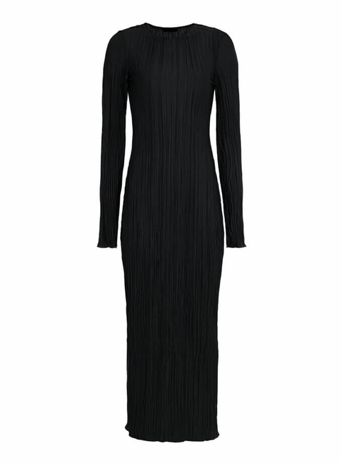 Сукня Перлина Легкості чорна RSC_Metal-top-4-1, фото 1 - в интернет магазине KAPSULA