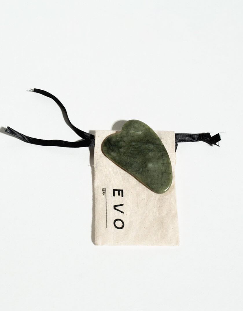 Масажний нефритовий шкребок гуаша EVO_909, фото 1 - в интернет магазине KAPSULA