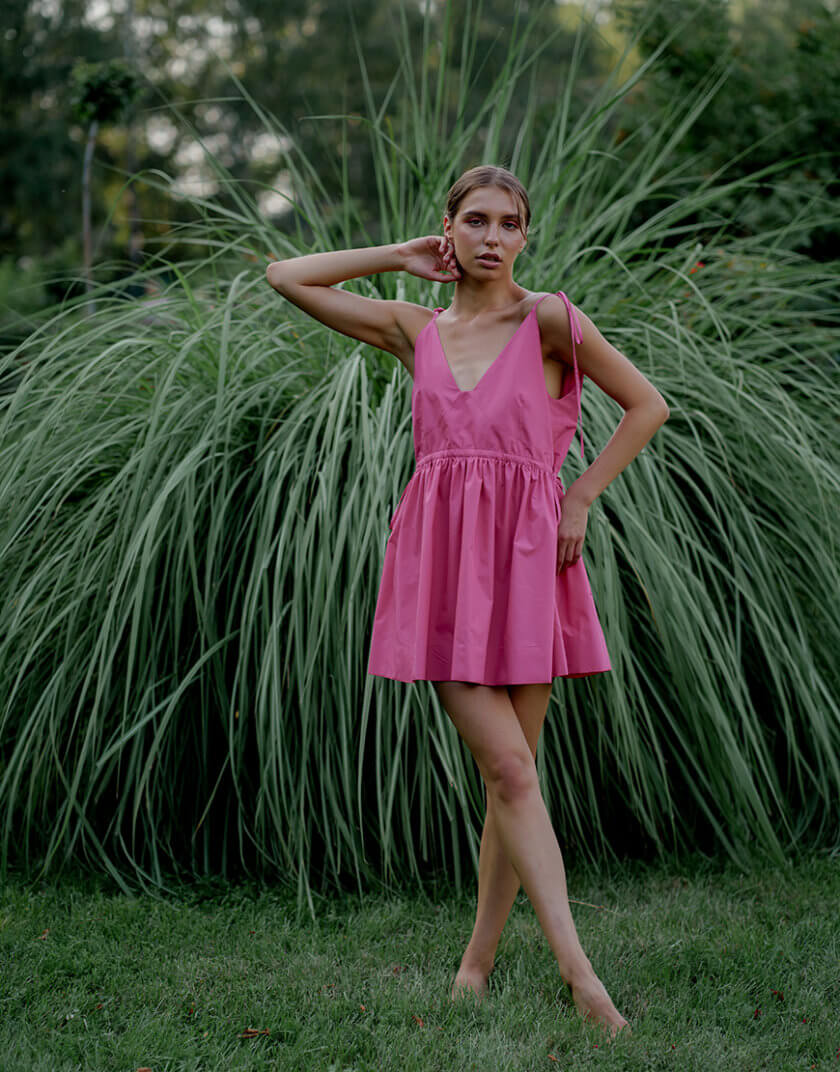 Сукня Cotton Pink FCH_24-02CE04-BP, фото 1 - в интернет магазине KAPSULA