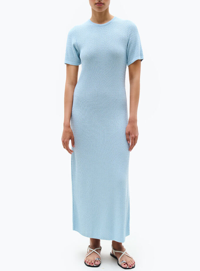 Сукня Scarlet блакитна JDW_J.D.2567, фото 1 - в интернет магазине KAPSULA