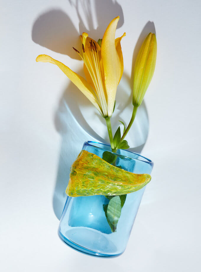 Склянка Botanist блакитна YAK_GL001BT-2, фото 1 - в интернет магазине KAPSULA