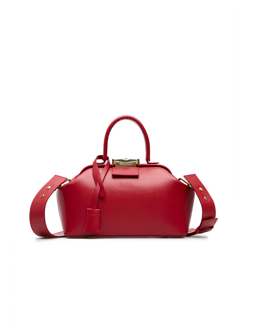 Шкіряна сумка-саквояж Grie Noble Red GR_SV-NB-R, фото 1 Шкіряна сумка-саквояж Grie Noble Red GR_SV-NB-R, фото 1 - в интернет магазине KAPSULA