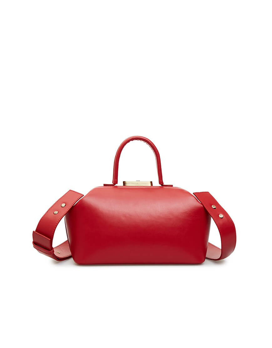 Шкіряна сумка-саквояж Grie Noble Red Suede GR_SV-NB-SD-R, фото 1 Шкіряна сумка-саквояж Grie Noble Red Suede GR_SV-NB-SD-R, фото 1 - в интернет магазине KAPSULA