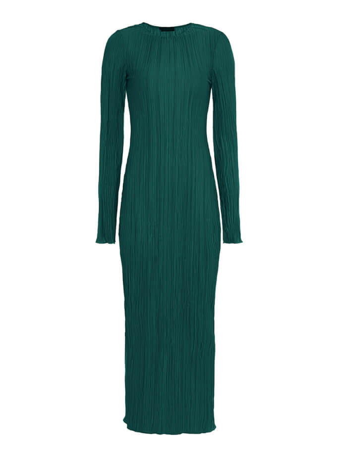 Сукня Перлина Легкості зелена RSC_DRESS-0010/4, фото 1 - в интернет магазине KAPSULA