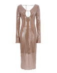 Сукня Грація у паєтках бежева RSC_DRESS-0011/1, фото 1 - в интернет магазине KAPSULA
