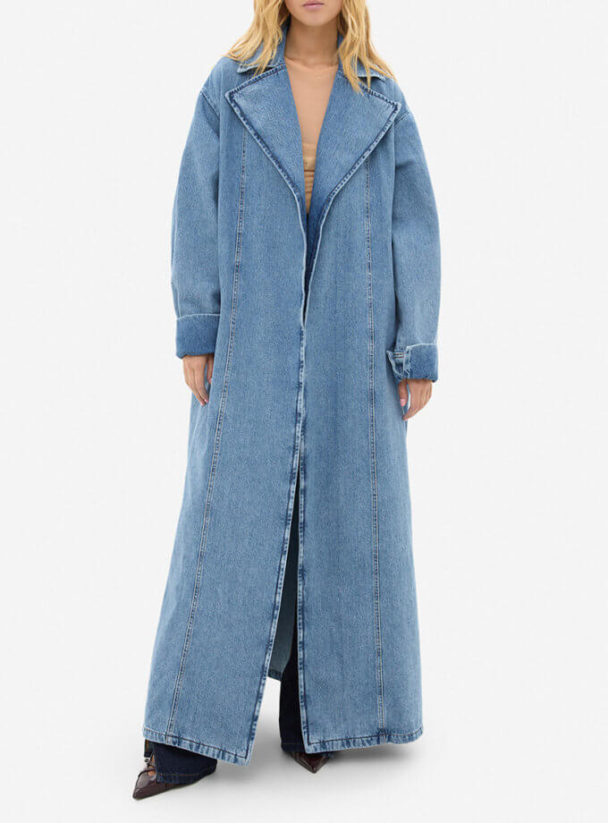 Пальто блакитне MTCH_sp25-coat-blue, фото 1 - в интернет магазине KAPSULA