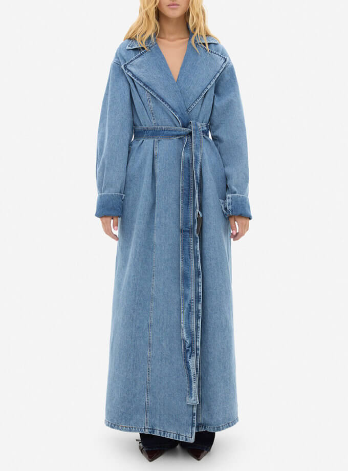 Пальто блакитне MTCH_sp25-coat-blue, фото 1 - в интернет магазине KAPSULA