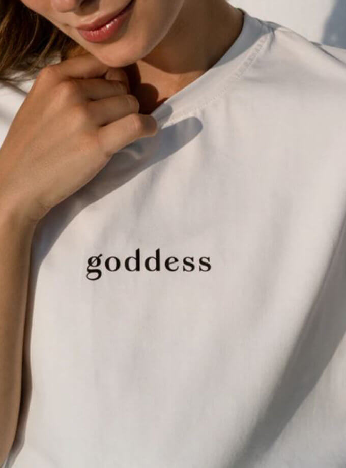 Футболка Goddess NGD_goddess, фото 1 - в интернет магазине KAPSULA