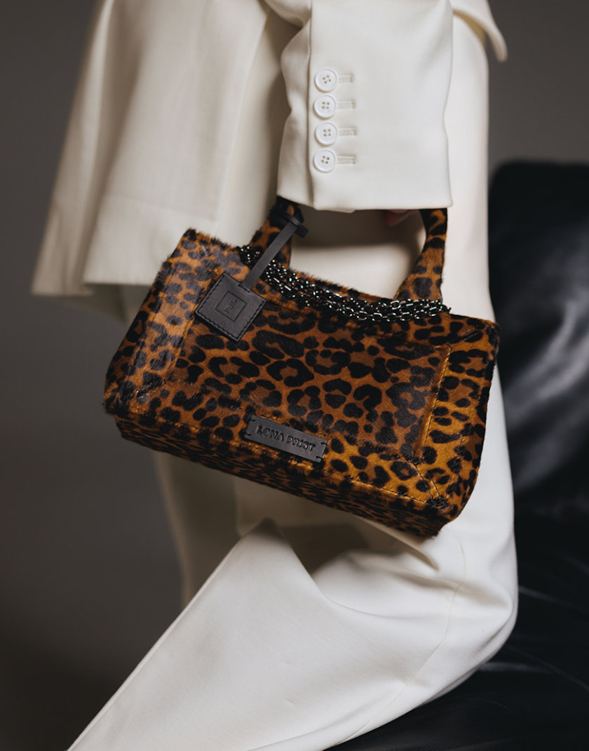 Сумка Monochrome in Leopard LPR_01, фото 1 - в интернет магазине KAPSULA