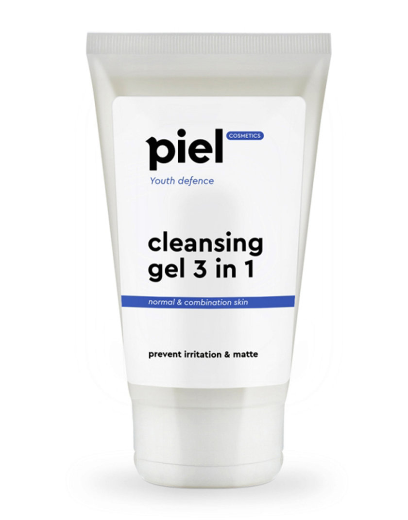 Cleansing Gel 3 in 1 Гель для вмивання нормальної та комбінованої шкіри PC_019, фото 1 - в интернет магазине KAPSULA