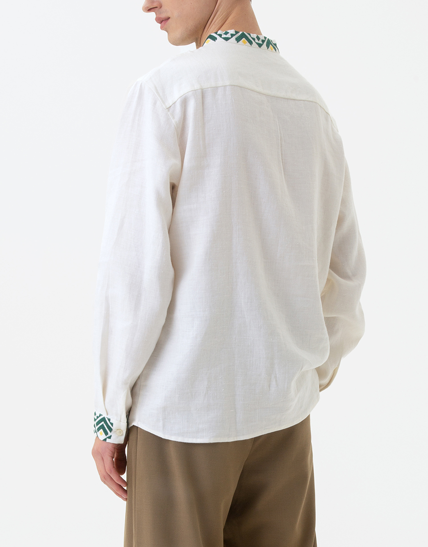 Чоловіча сорочка з дизайнерською вишивкою Опілля GPTV_BB_601, фото 1 Чоловіча сорочка з дизайнерською вишивкою Опілля GPTV_BB_601, фото 1 - в интернет магазине KAPSULA